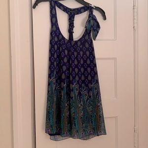 Chiffon sleeveless top